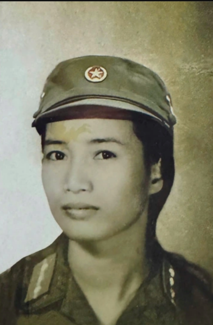 Nữ biệt động Nguyễn Thị Phương hồi trẻ.