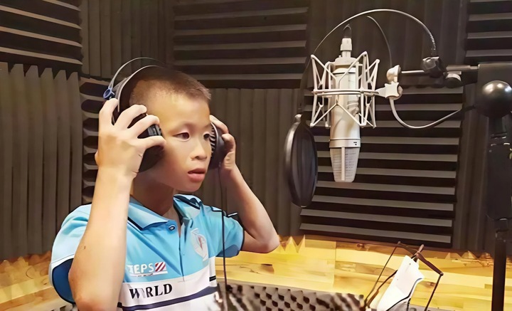 Nguyễn Quốc Linh hồi nhỏ.