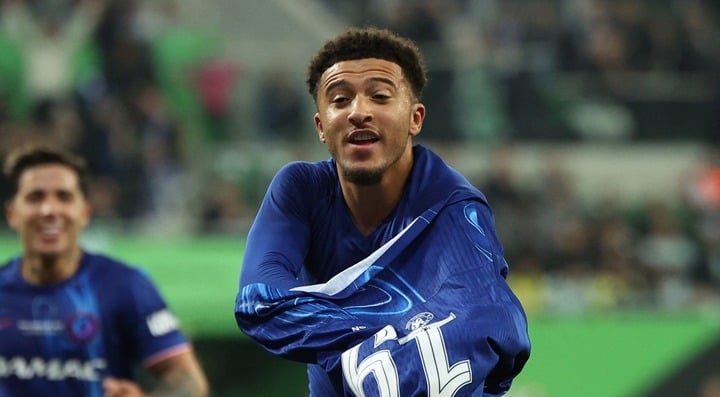 Jadon Sancho vô địch Conference League.