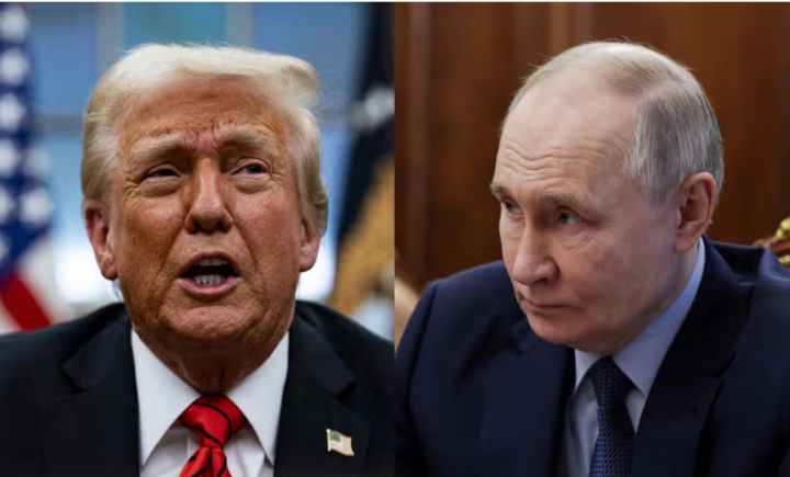 Tổng thống Mỹ Donald Trump (trái) và Tổng thống Nga Vladimir Putin. (Ảnh: Sputnik)