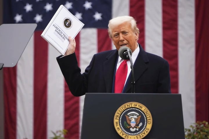 Tổng thống Mỹ Donald Trump. (Ảnh: WSJ)