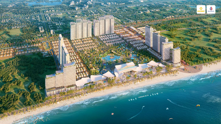 Phối cảnh dự án Blanca City trên chuyên trang SGSR.