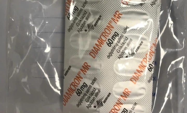 Thuốc DIAMICRON® MR 60mg (Gliklazid) - thuốc điều trị tiểu đường - không đạt tiêu chuẩn chất lượng.
