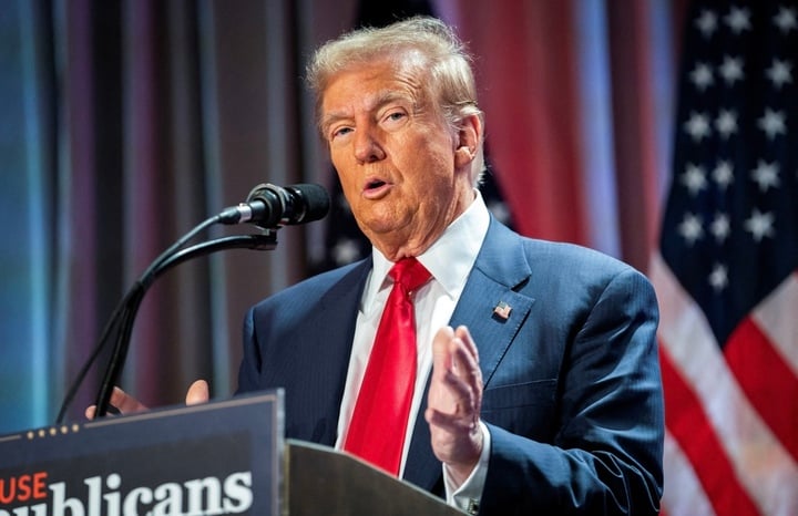 Tổng thống Mỹ Donald Trump. (Ảnh: Reuters)