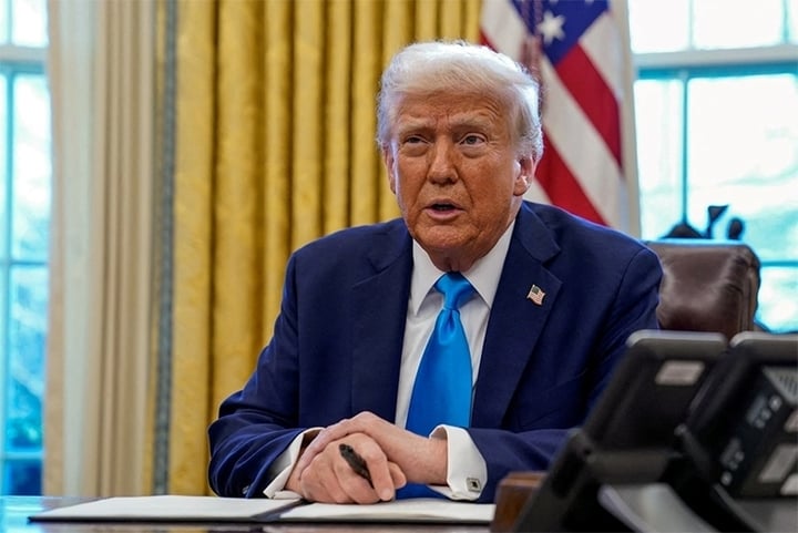 Tổng thống Mỹ Donald Trump. (Ảnh: Reuters)