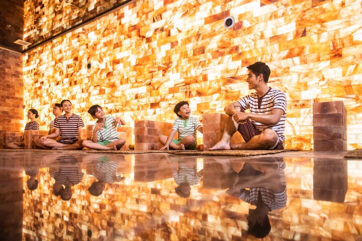Không gian tại Aquafield là điểm đến thư giãn cho các gia đình đô thị.