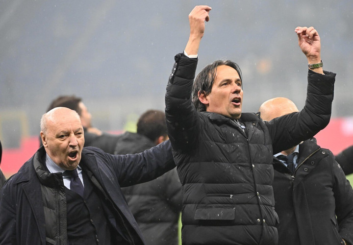 Giuseppe Marotta và Simone Inzaghi, hai kiến trúc sư cho thành công của Inter.