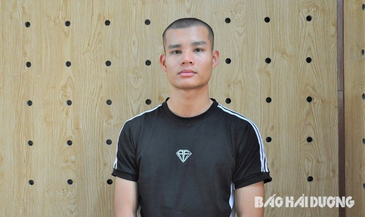 Hải Idol tại cơ quan công an.