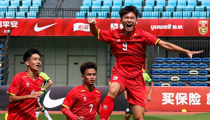 U16 Việt Nam chạm trán U16 Ả Rập Xê Út.