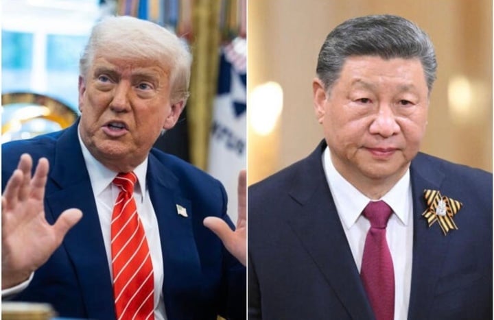 Tổng thống Mỹ Donald Trump và Chủ tịch Trung Quốc Tập Cận Bình. (Ảnh: Reuters)