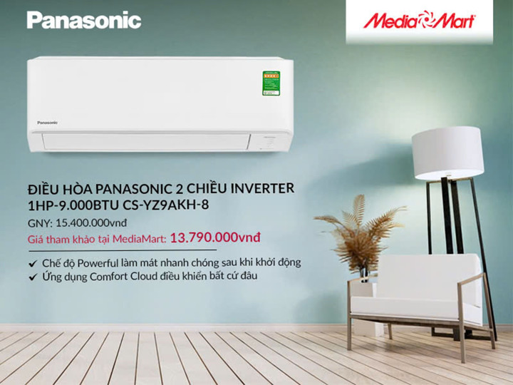 Top 5 điều hòa Panasonic thông minh, tiết kiệm điện đáng mua dịp hè 2025 - 3
