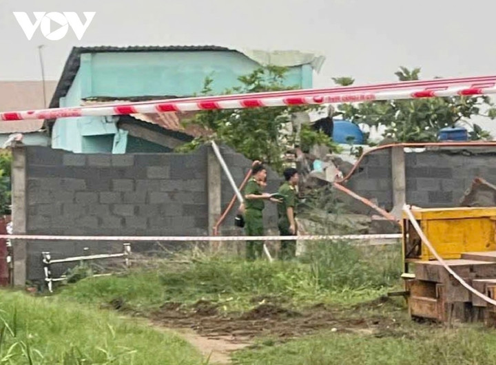 Hiện trường vụ việc.