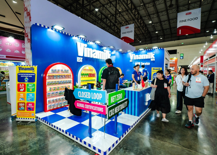 Thaifex Asia 2025 là Hội chợ F&B hàng đầu châu Á mà Vinamilk đã tham gia gần 20 năm qua.