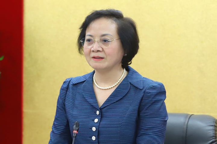 Bộ trưởng Nội vụ Phạm Thị Thanh Trà.
