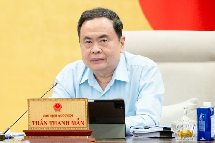 Chủ tịch Quốc hội Trần Thanh Mẫn. (Ảnh: quochoi.vn)