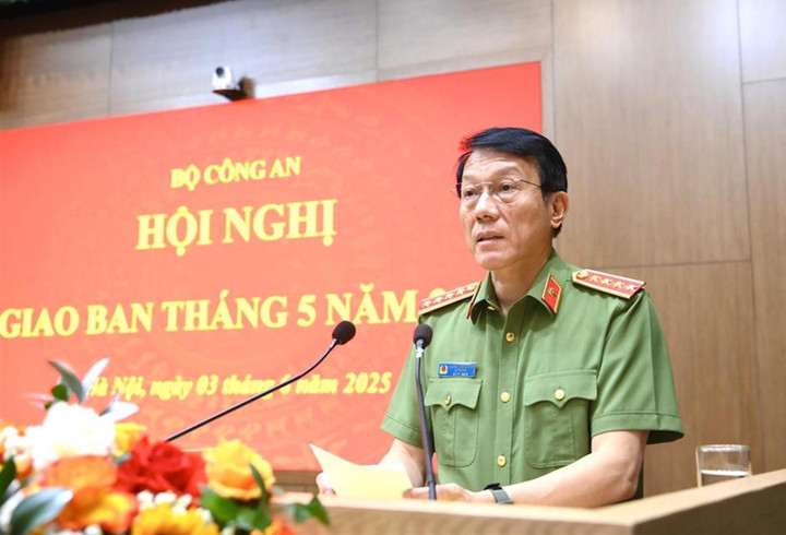 Bộ trưởng Lương Tam Quang phát biểu kết luận hội nghị.