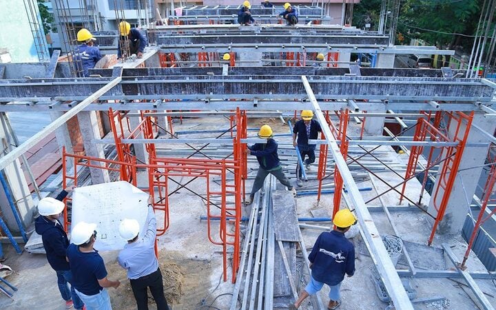 Nhiều bản vẽ thiết kế chỉ được lập để “đối phó” với quy định xin phép. (Ảnh minh họa).