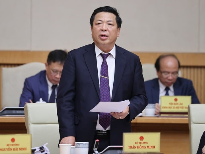 Bauminister Tran Hong Minh.