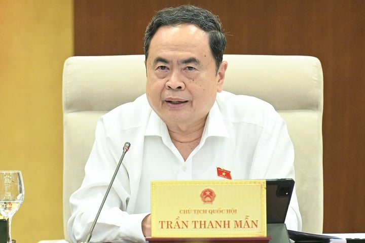 Chủ tịch Quốc hội Trần Thanh Mẫn.