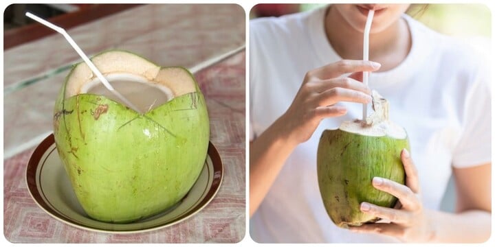 Uống nước dừa vào buổi sáng mang lại rất nhiều lợi ích cho sức khoẻ