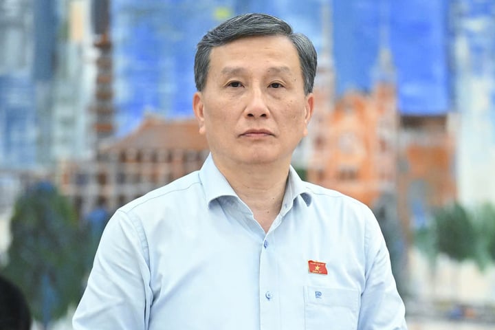 Chủ nhiệm Ủy ban Khoa học, Công nghệ và Môi trường Lê Quang Huy.