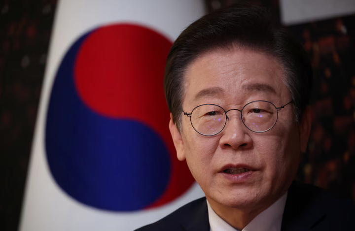 Tân Tổng thống Hàn Quốc Lee Jae Myung. (Ảnh: Reuters)