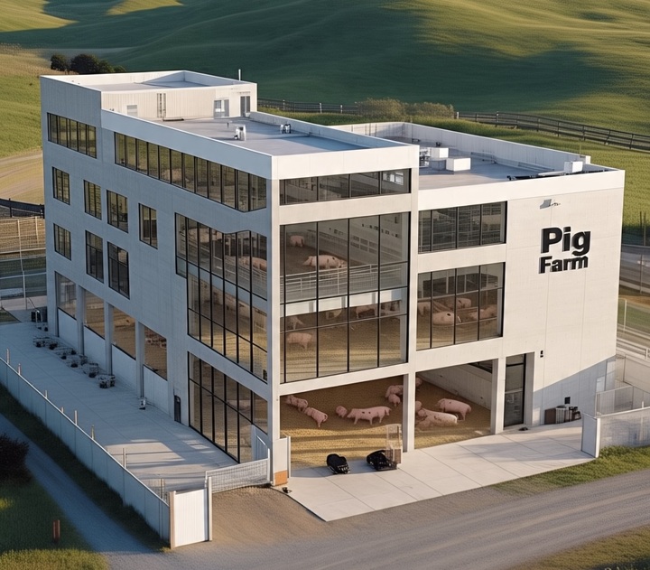 Doanh nghiệp muốn xây 2 tòa "chung cư 6 tầng" để nuôi heo