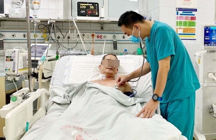Người bệnh được chăm sóc tại Bệnh viện 19-8.