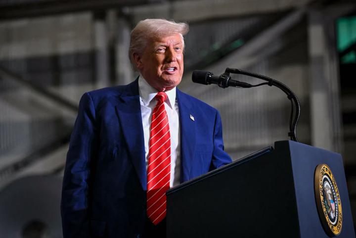 Tổng thống Mỹ Donald Trump.