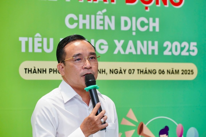Ông Nguyễn Ngọc Thắng - Phó Tổng giám đốc Saigon Co.op phát biểu khai mạc.