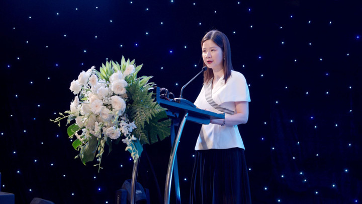 TS. Lê Thái Hà phát biểu khai mạc sự kiện, khẳng định tầm quan trọng của kết nối các bên liên quan để thúc đẩy phát triển bền vững thực chất trong ngành thủy sản.