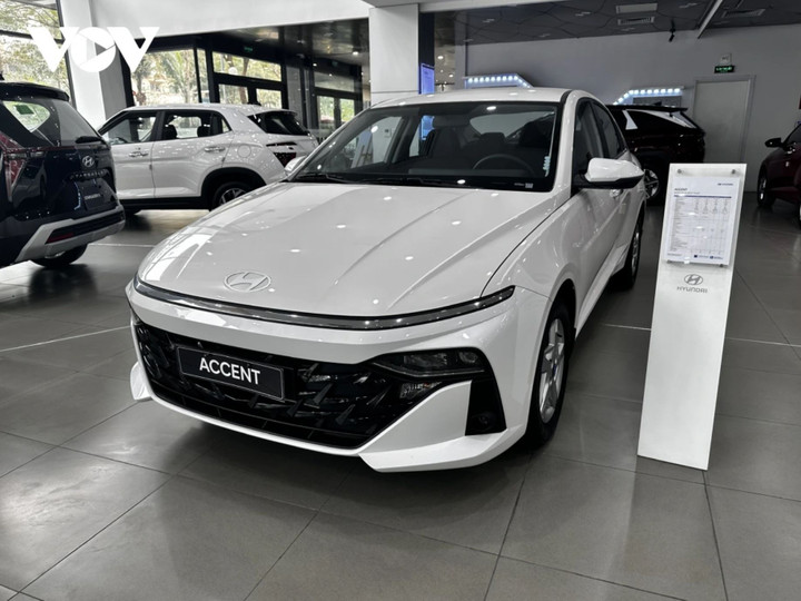 Hyundai giảm tới 100% phí trước bạ cho mẫu Accent trong tháng 6/2025.