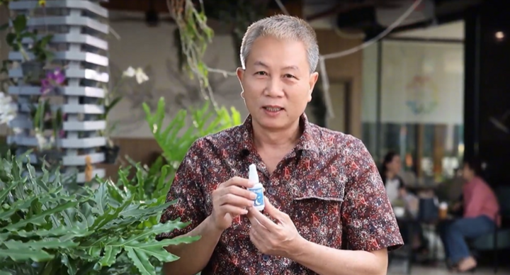 Ông Phước không còn lo lắng vì những đêm mất ngủ từ khi sử dụng Melatongue® Rapid.