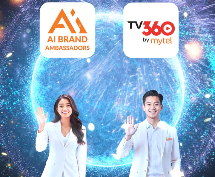 Đại sứ thương hiệu ảo ứng dụng trí tuệ nhân tạo của Mytel.