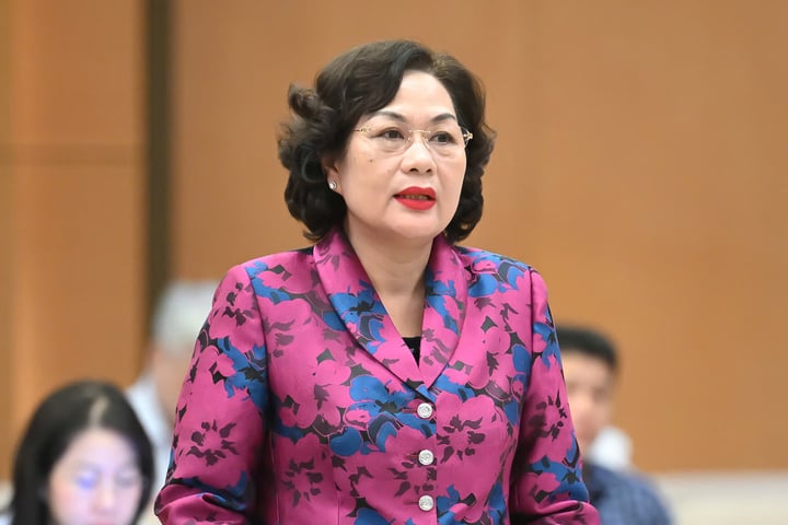Thống đốc Ngân hành Nhà nước Nguyễn Thị Hồng.