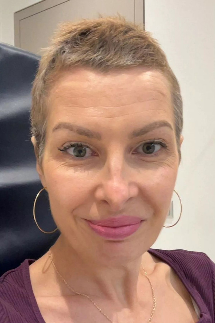 Liz đã trải qua sáu đợt hóa trị.