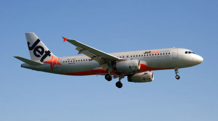 Máy bay Airbus 320 của Jestar Asia Airways. (Ảnh: Getty)
