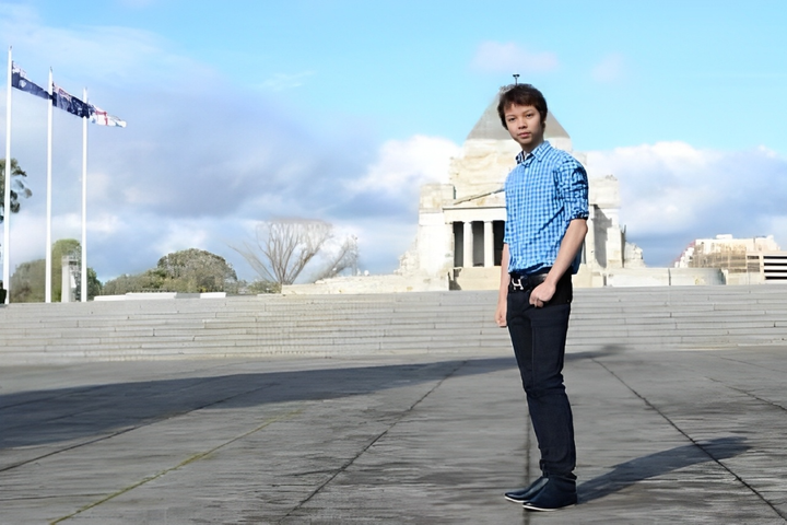 Lâm Đức Nhuận từng theo học tại trường cao đẳng ở Việt Nam vào năm 2010 rồi tham gia chương trình trao đổi ở Malaysia vào năm 2011. (Ảnh: NVCC)