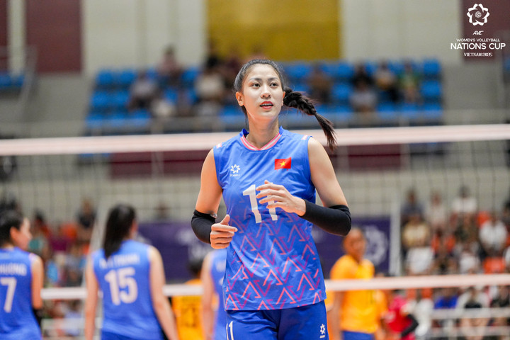 Kiều Trinh vẫn là cái tên uy tín ở biên phải. (Ảnh: AVC)