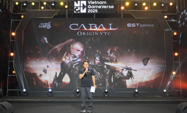 Đối tác Hàn Quốc phát biểu tại họp báo trước OB về sự hợp tác lâu dài giữa 2 bên.