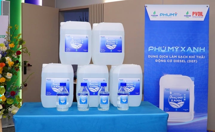 Phú Mỹ xanh - Dung dịch làm sạch khí thải động cơ Diesel (DEF).