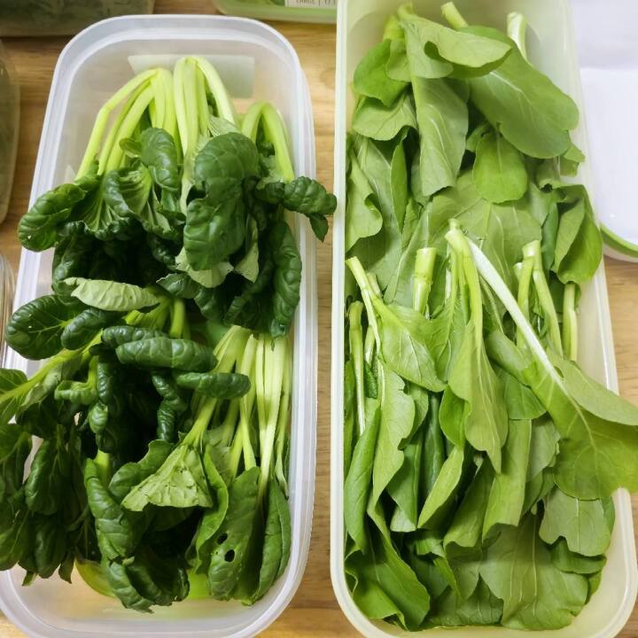 Sử dụng nước rửa rau không đúng hướng dẫn có thể để lại dư lượng hóa chất trên rau củ. (Ảnh minh họa: Hue Nguyen)