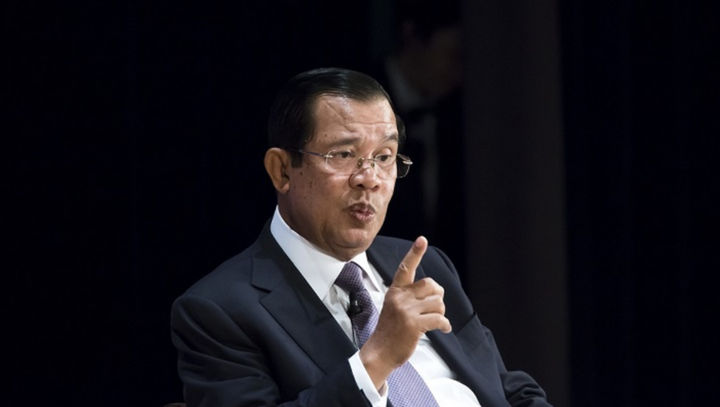 Ông Hun Sen, Chủ tịch Thượng viện Campuchia.