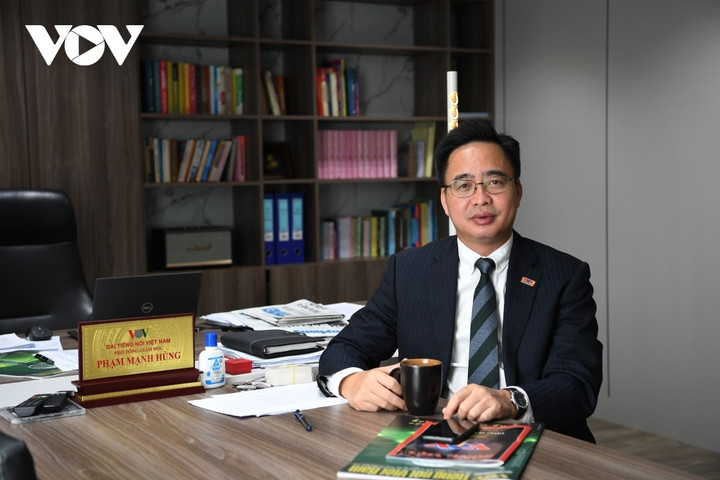Nhà báo Phạm Mạnh Hùng, Phó TGĐ Đài Tiếng nói Việt Nam (VOV).