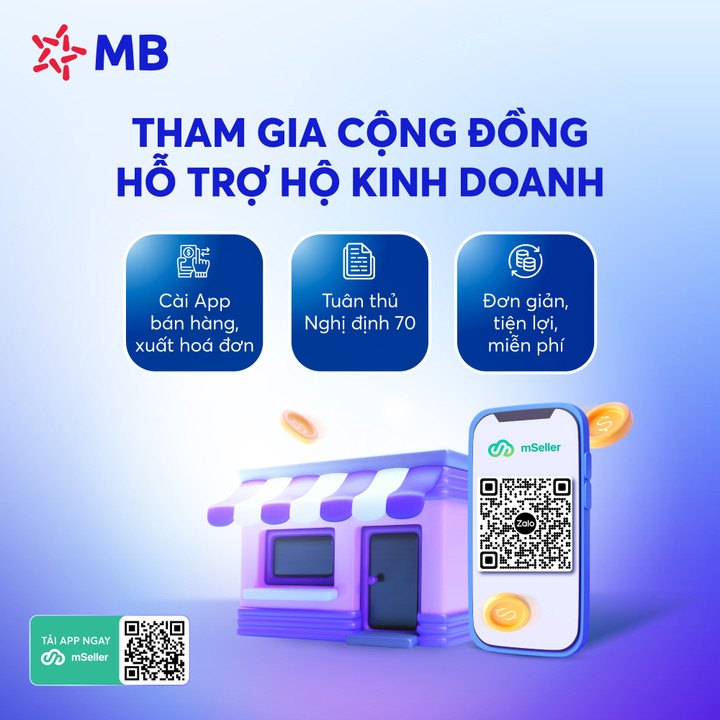 MB tặng miễn phí: App quản lý bán hàng, xuất hóa đơn điện tử chỉ cần điện thoại - 3