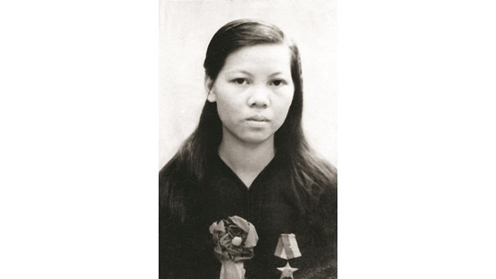 Nữ du kích Sáu Trong năm 17 tuổi. (Ảnh tư liệu)