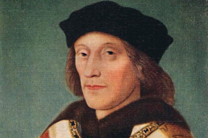 Chiếc giường từng là vật sở hữu của vua Henry VII (1485-1509). (Ảnh: Dailymail)