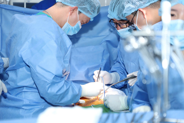 Một ca hiến tạng được thực hiện tại Bệnh viện Thống Nhất, TP.HCM.