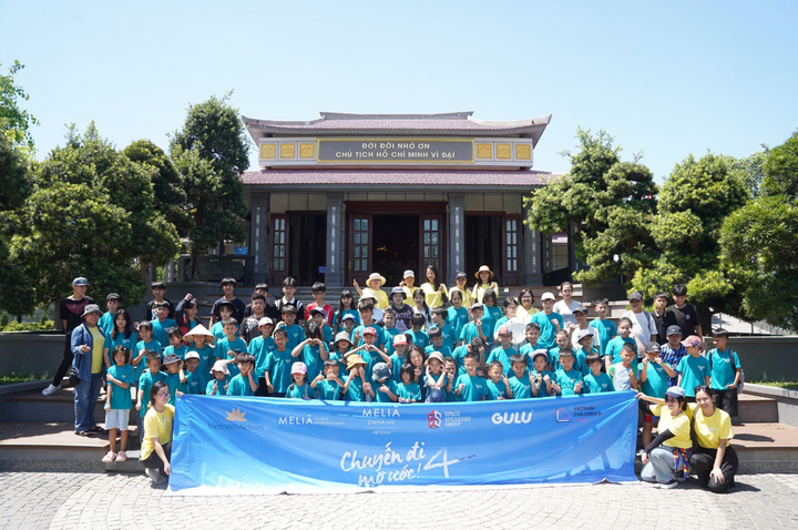 Chuyến đi Mơ ước lần thứ 4 của 80 em nhỏ có hoàn cảnh đặc biệt khó khăn của thành phố Đà Nẵng.