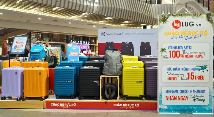 Mở khóa hè rực rỡ cùng LUG tại Aeon Mall Hà Đông – Vali từ 399K, 100% trúng quà - 1